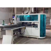 Máquina Perforadora CNC Automática de Seis Lados DEELEE para Madera con Motor de 380V y Brocas de Titanio