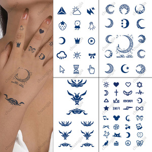 Tatuaje Temporal Personalizable de Tamaño Pequeño con Diseño Realista de Jugos, <span class=keywords><strong>para</strong></span> <span class=keywords><strong>Hombres</strong></span> y Mujeres - Product Image 1