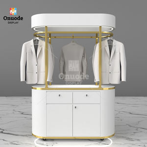 Expositor Móvil para Ropa |   Perchero Metálico con Ruedas |   Armario Móvil para Tienda de Moda |   Fábrica de Accesorios Personalizados para Minoristas - Product Image 6