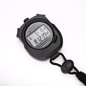 Cronómetro deportivo de mano digital resistente al agua con pantalla LCD, agarre ergonómico y cuerda duradera para una sincronización precisa - Product Image 6