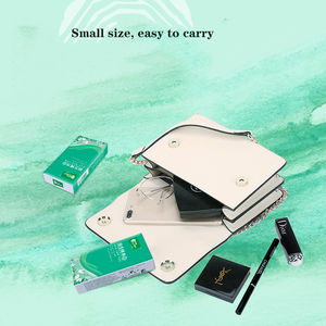 Chưa tẩy trắng tùy chỉnh Túi Mô <span class=keywords><strong>Mini</strong></span> giấy mô mặt giấy du lịch Kích thước - Product Image 6