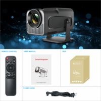 Projecteur de cinéma maison portable intelligent HY320 Mini Android 14 4K, 200 lumens ANSI, Wi-Fi double bande 2,4G et 5G, projecteur WIFI6