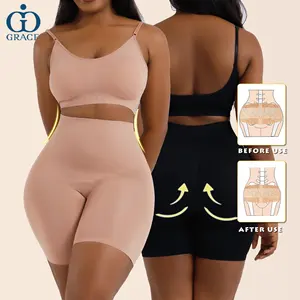 Women Thigh Slimming Tummy Control Butt Lifer Fajas Colombianas Full Body Shaper Waist Trainer Bra Panties Shapewear