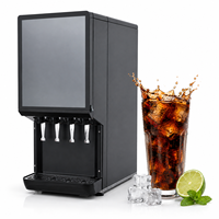 Distributeur de boissons gazeuses commercial OEM à 4 têtes, machine à soda multi-saveurs pour les magasins de proximité et les snack-bars