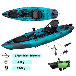 <span class=keywords><strong>Kayak</strong></span> a Pedal LSF 3.71 Resistente para Pesca en Lagos/Océanos/Ríos, Material Plástico HDPE - Product Image 1