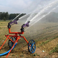 Camion d'irrigation mobile pour l'agriculture, système d'arrosage par aspersion, rayon d'action de 26 à 53 m, canon à eau