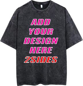 เสื้อยืดคอตตอนถักทรงโอเวอร์ไซส์ ระบายอากาศได้ดี ไม่ยับ สำหรับผู้ชายและผู้หญิง พิมพ์ลายดิจิทัล ปรับแต่งได้ น้ำหนัก 250 กรัม ผลิตตามสั่ง - Product Image 5