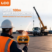 Télécommande sans fil proportionnelle de grue montée sur camion LCC de troisième génération