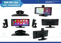 Écran tactile de 10,26 pouces pour voiture avec Carplay, Android Auto, Airplay, Miracast, sortie audio, lecteur multimédia pour voiture