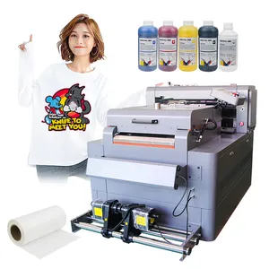 Imprimante DTF 30 cm de haute qualité tout en un avec double tête XP600 en 2024 Offre Spéciale impression de T-shirt imprimante DTF 2 en 1