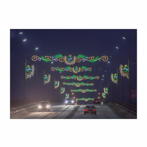 Luces Decorativas Grandes para Halloween con Diseño de Cruz, IP65, para Parques Temáticos y Plazas - Product Image 1