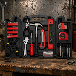 Juego de Herramientas Manuales de Acero al Carbono al por Mayor, Personalizable OEM, para Reparaciones del Hogar y Bricolaje - Product Image 4