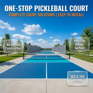 Suelo Portátil para Cancha de Pickleball, Fácil de Instalar, Ecológico, Duradero, Impermeable, de Alta Densidad, con Material Nuevo - Product Image 1