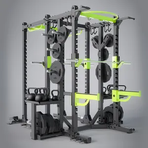 Rack Voor Grips Multipower Bankjes & Rekken Disco 'S Gym Yoga Bal Riem Squat Bevestiging Opslag Bankdrukken Smith Power Kabel
