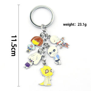 Accessori Moda <span class=keywords><strong>Undertale</strong></span>: Portachiavi con Ciondolo di Frisk, Sans, Toriel, Papyrus, Alphys - Product Image 6