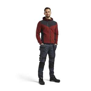 BLAKLADER-Veste tricotée 594025365999S Softshell Rouge brûlé/Noir-VESTES DE TRAVAIL EAN 7330509802489 - Product Image 3