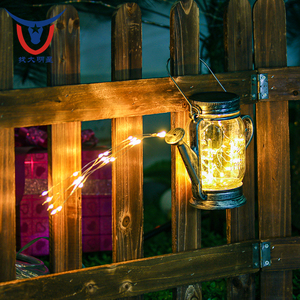 ไฟ LED พลังงานแสงอาทิตย์แบบขวดโหล พร้อมคุณสมบัติกันน้ำ IP65 ใช้งาน<span class=keywords><strong>ได้</strong></span> 8-10 ชั่วโมง สำหรับตกแต่งสวน ทางเดิน ประตูรั้ว กลางคืน - Product Image 1