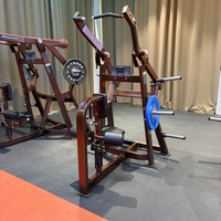 Vente en gros directe usine : Appareil de fitness commercial à charge libre pour le renforcement des muscles du dos (Lat Pulldown)