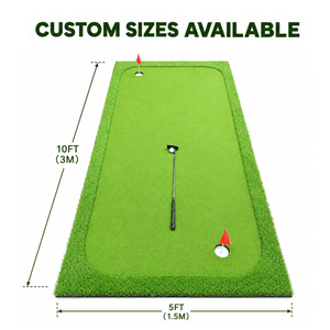 Tapis de putting de <span class=keywords><strong>golf</strong></span> intérieur/extérieur, aide à l'entraînement au <span class=keywords><strong>golf</strong></span>, entraîneur de putting portable, équipement d'entraînement au <span class=keywords><strong>golf</strong></span> - Product Image 2