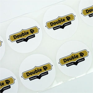 Autocollants personnalisés en <span class=keywords><strong>PVC</strong></span>/PE/PET, adhésif permanent résistant, imperméable, étiquettes de logo pour bocaux en verre, bouteilles de bonbons, emballages alimentaires - Product Image 1