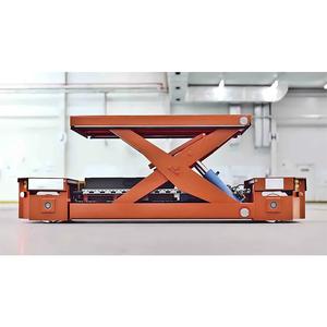 Nuevo vehículo de transferencia omnidireccional de 3 toneladas con ruedas <span class=keywords><strong>Mecanum</strong></span> y elevador de tijeras para operación en espacios confinados - Product Image 1