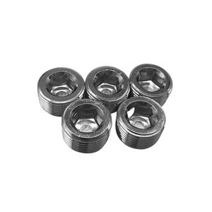 Hex Socket <b>Plug</b> Pt18 Carbon Steel Nickel Plated Screw <b>Plug</b> For Oil Pipe Hose Construction Industry - Product Image 1