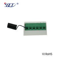 Mini Receptor de Código Universal, Controlador de Voltaje Amplio de 9-24 V con Salida de Relé de 1 o 2 Canales, Señales de Conmutación.