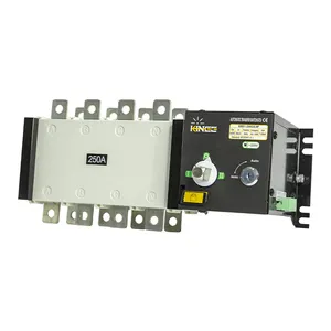 KINEE Cambio Automático Solar ATS Interruptor Dual Power Transfer Switch 3P 4P 100A 200A 400A 630A 1000A 1600A 3200A Capacidad