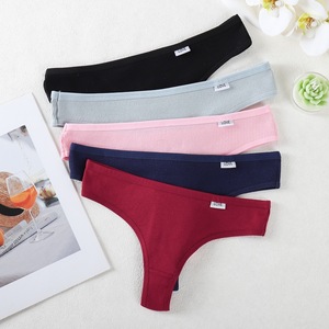 Intimo Estivo all'Ingrosso di Alta Qualità in Cotone, Bellissimi Slip Sexy <span class=keywords><strong>da</strong></span> <span class=keywords><strong>Donna</strong></span>, <span class=keywords><strong>Perizoma</strong></span> Personalizzato - Product Image 2