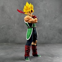 Figura de Anime de 24 cm de Dragon Ball Z, Burdock con Dos Cabezas, Figura de PVC, Estatua de Plástico, Modelo de Juguete, Figuras, Muñeca