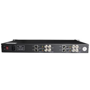 Codificador SRT de 1U para Streaming SDI H.265 H.264 de 4 Canales para <span class=keywords><strong>IPTV</strong></span> con Salida SDI para Equipos de Radio y Televisión - Product Image 1
