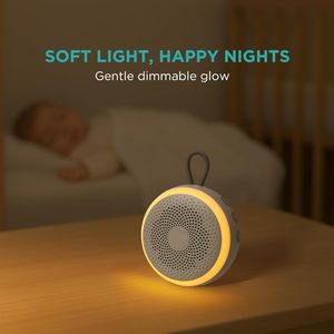 Máquina de Sonido para Bebés, Ruido Blanco Portátil, 19 Sonidos, Recargable por USB, Incluye Baterías, para Bebés, Niños y Adultos - Product Image 4