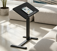 Escritorio de Computadora Portátil Moderno de Nuevo Diseño, Mesa Auxiliar Ajustable para Cama