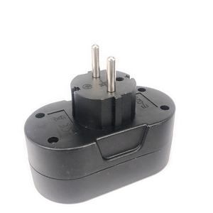 Europäischer zu Schuko France Stecker adapter 2 in 1 16A Typ E zu Typ F Konverter Multifunktions-Funk verlängerung stecker - Product Image 5