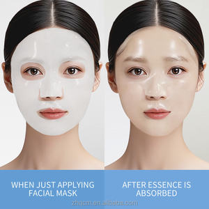 La maschera per dormire del collagene di colore trasparente delle donne dopo l'assorbimento bianco latteo può essere incollata per uso del corpo & del viso - Product Image 2