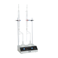 Testeur de teneur en eau dans le pétrole brut ASTM D4006 haute précision 0,2 % avec test automatique et fiole de distillation de 1000 ml