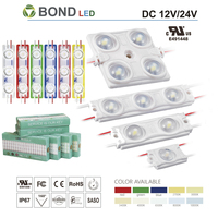 BOND Vente en gros personnalisé DC12v 24V 3 lentilles de signe lumineux 1.44w Modulo De Led Mini Smd Led Modul Injection 2835 Modules Led