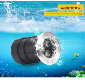 IP68 3W 1W <span class=keywords><strong>LED</strong></span> Mini RGB Blanc Chaud Lumière Au Sol En Acier Inoxydable Étanche Projecteur Sous-Marin pour Paysage Jardin Route Utilisation - Product Image 4