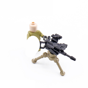 ปืนใหญ่ฮาวิทเซอร์ MK19 อาวุธสงครามโลกครั้งที่ 2 อุปกรณ์เสริมปืน ของเล่นพลาสติก ทหารเยอรมันและอเมริกัน ชุดตัวต่อขนาดเล็ก - Product Image 6