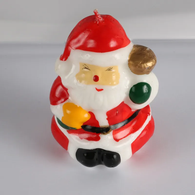 Nến Giáng Sinh Trang Trí Santa Snowman Cây Thông Hình Nón Nến Trang Trí Cho Bữa Tiệc Ngày Lễ Vật Tư Trang Trí Nhà