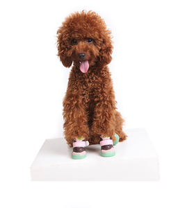 야간 산책용 대형견 발광 부츠: 안전하고 부드러운 아웃도어 신발 - Product Image 6