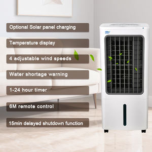 <span class=keywords><strong>Ventilateur</strong></span> de refroidissement rapide à eau portable pour la maison, faible <span class=keywords><strong>consommation</strong></span> d'énergie 100W, 30L, refroidisseur d'air évaporatif avec minuterie longue durée <span class=keywords><strong>24H</strong></span> - Product Image 2