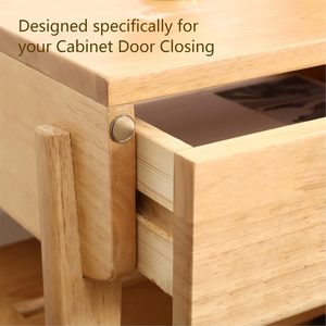 Loquet de <span class=keywords><strong>porte</strong></span> magnétique rond aimants d'armoire ultra minces loquet de tiroir en acier <span class=keywords><strong>pour</strong></span> armoire de cuisine à fermeture de <span class=keywords><strong>porte</strong></span> <span class=keywords><strong>coulissante</strong></span> - Product Image 4