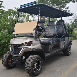 รถกอล์ฟกว้างขวางภายในรถ6-seater นั่งสบาย - Product Image 1