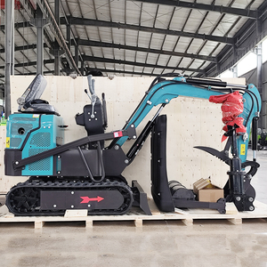 Mini Excavadora de 1 Tonelada con Caja de Cambios y Motor Diésel Euro5 PLC, Alta Potencia de Excavación para Construcción y Uso Agrícola - Fábrica OEM - Product Image 5