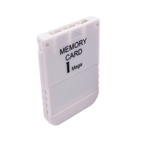2025 1 méga carte mémoire 1 pour Playstation 1 PS1 PSX PS One accessoires de jeu rétro blanc 1 mo carte mémoire haute qualité livraison rapide