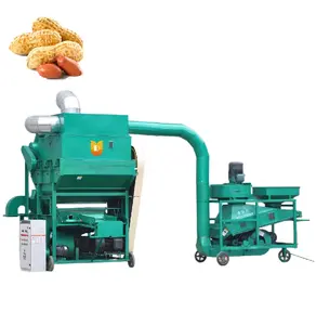 7000 - 8000Kg/H High Speed High Capacity Peanut Shell Peeling Machine For 7T 8T Peanut Sheller 7Ton 8Ton Peanut Peeling Machine