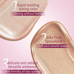 Stick illuminateur et de contouring OEM/ODM personnalisé pour marque privée, contrôle du sébum, imperméable, effet bronze scintillant, vente en gros - Product Image 3