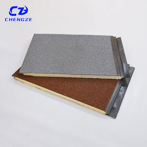 Panneaux muraux isolants <span class=keywords><strong>de</strong></span> haute qualité, modernes, pour l'extérieur, en sandwich, insonorisants, ignifuges, imperméables, écologiques, certifiés CE - Product Image 2