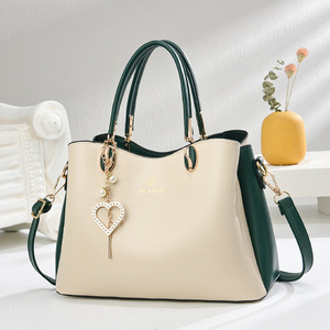 Fashionable Shopceo New Style Women's Bags PU Leather Messenger Bag <b>One</b>-Shoulder Diagonal Embroidery Handbag - Product Image 1